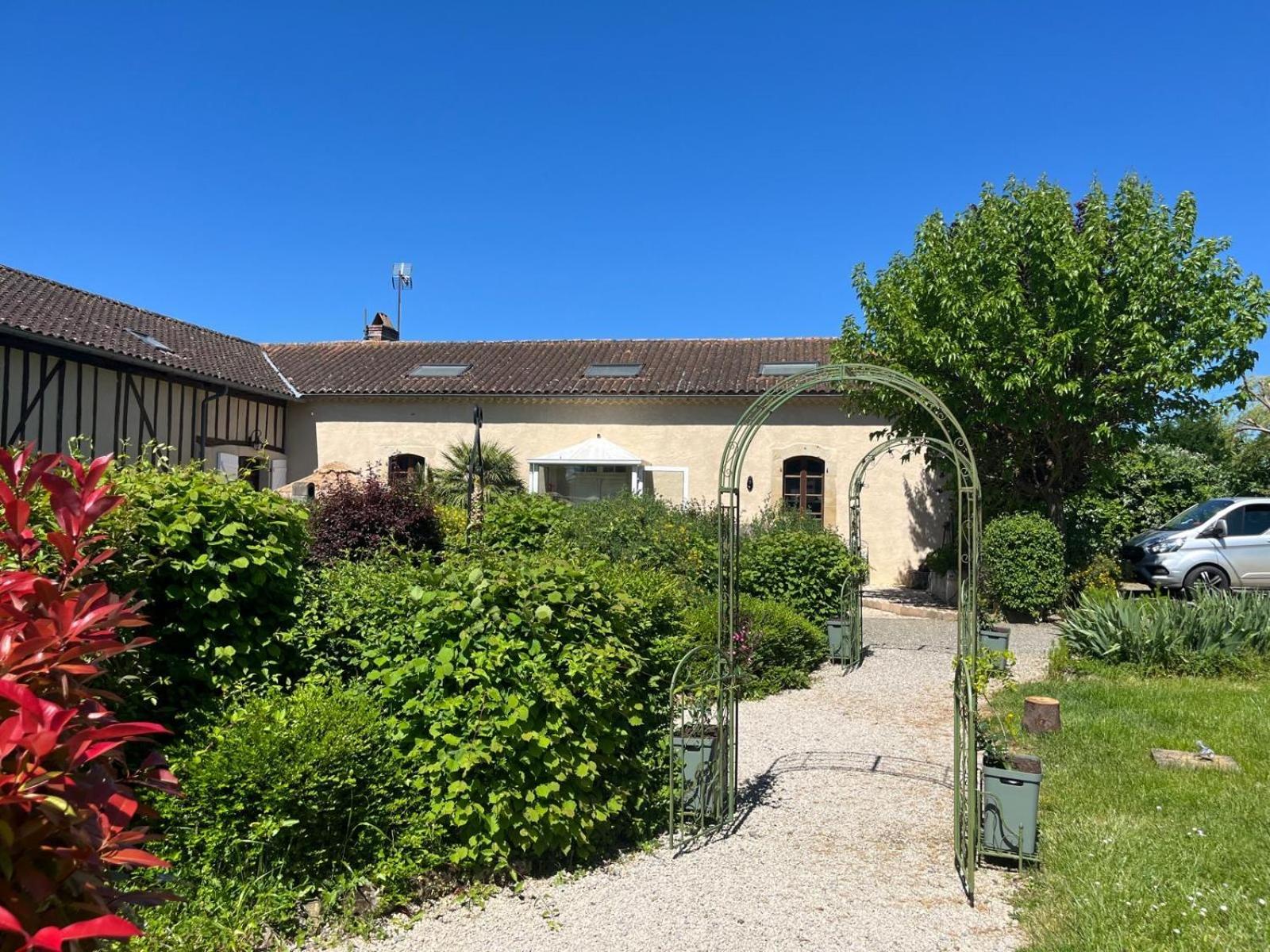 Gite 1, Domaine Logis Gascogne Saint-Justin  ภายนอก รูปภาพ