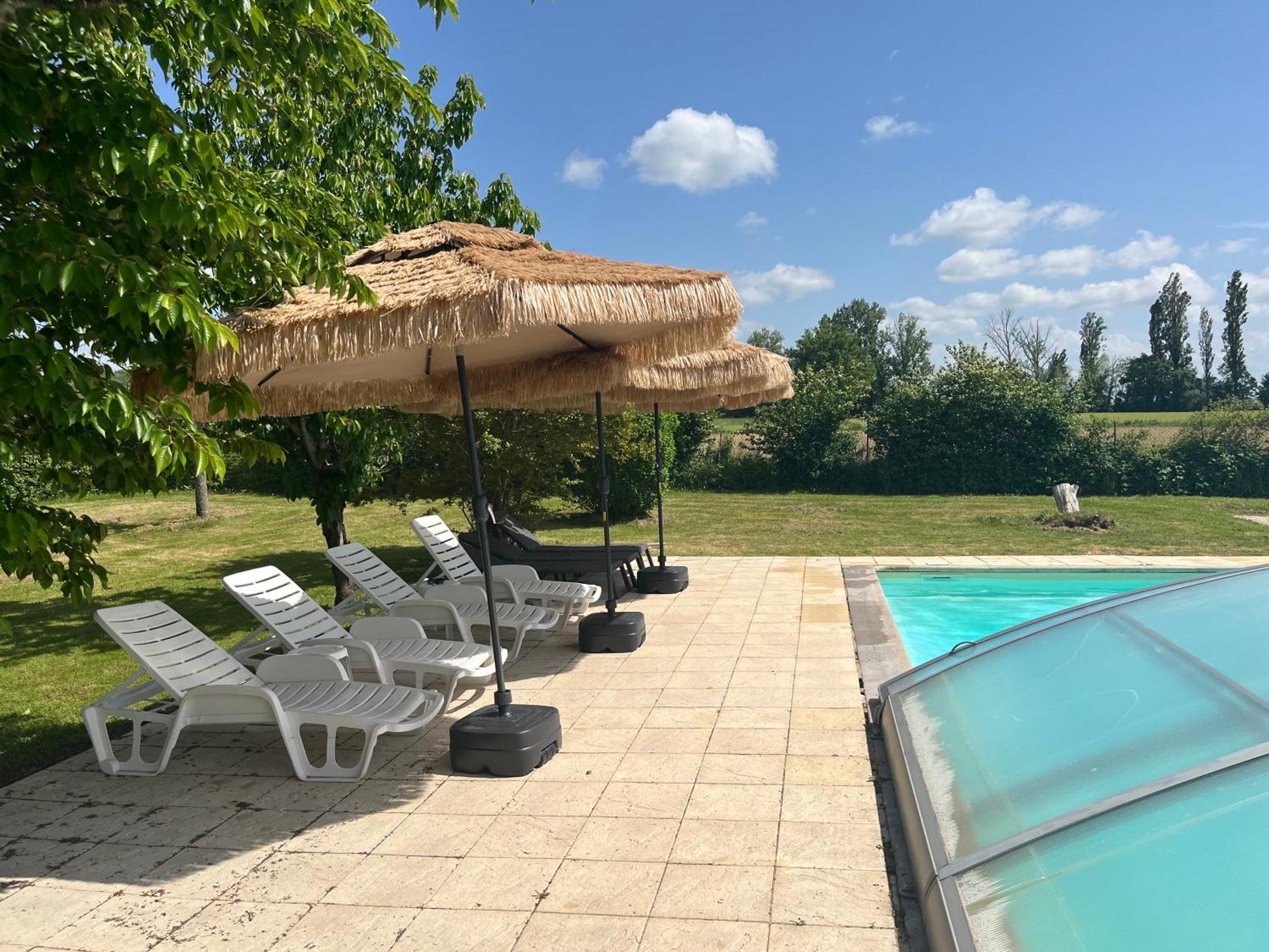 Gite 1, Domaine Logis Gascogne Saint-Justin  ภายนอก รูปภาพ